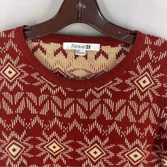 Forever 21 Long Sleeve Sweater Women size Small - Picture 4 of 8